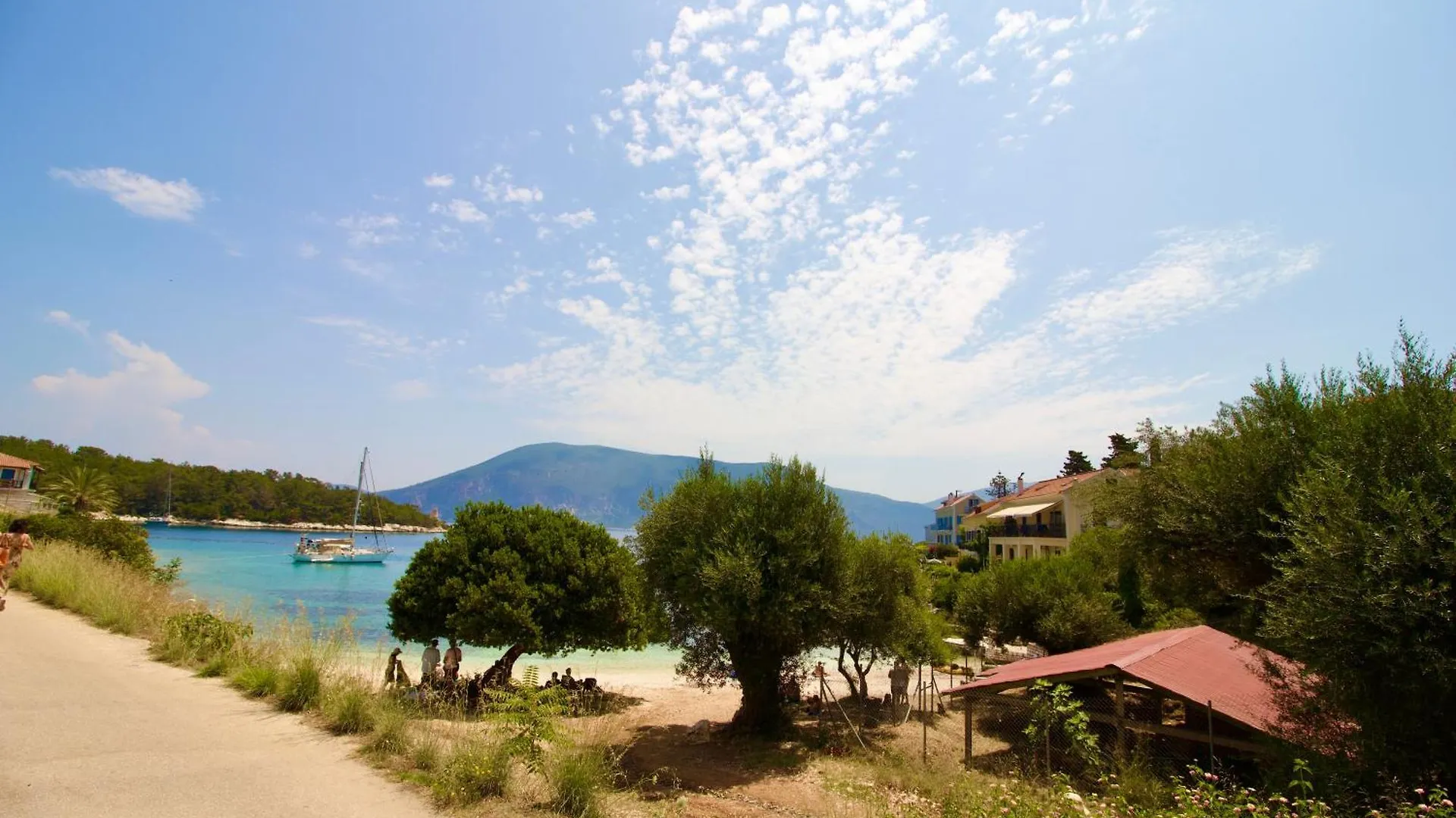 Ground Floor Studio On Zavalata Beach In Fiskardo! 20 Steps From Zavalata Beach!